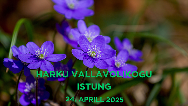 Harku vallavolikogu istung aprill