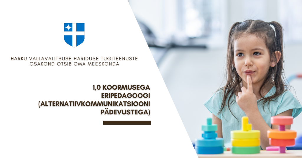 (1,0 koormusega ERIPEDAGOOG) WWW töökuulutus