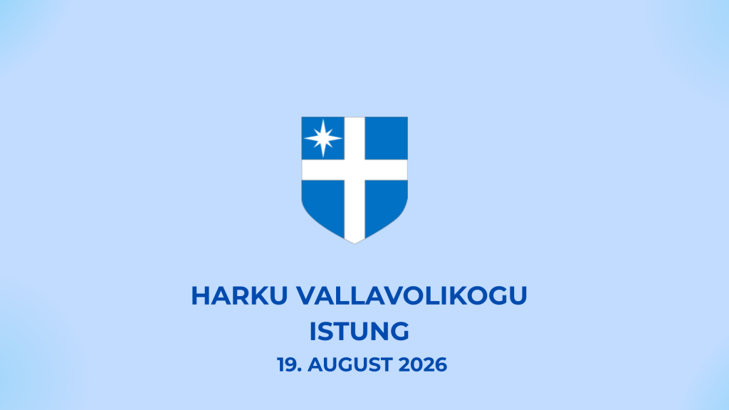 HARKU VALLAVOLIKOGU ISTUNG 19.08.2026